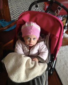 Finally bundled up and ready to go!